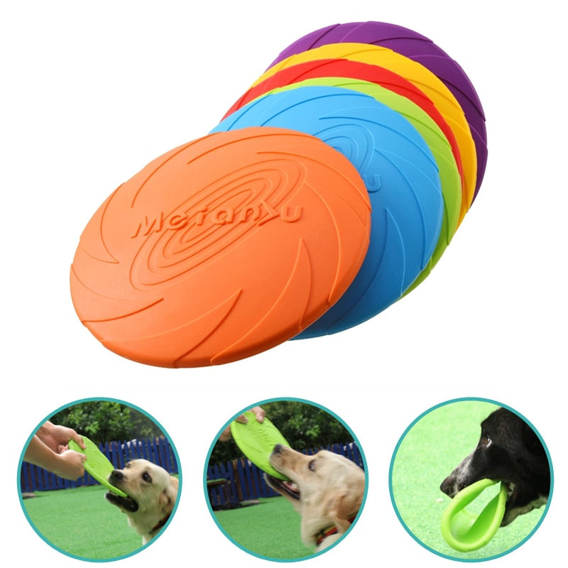 Boomerang de Silicone - Brinquedo para Cães