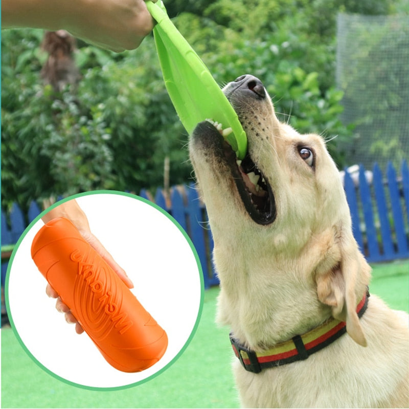 Boomerang de Silicone - Brinquedo para Cães